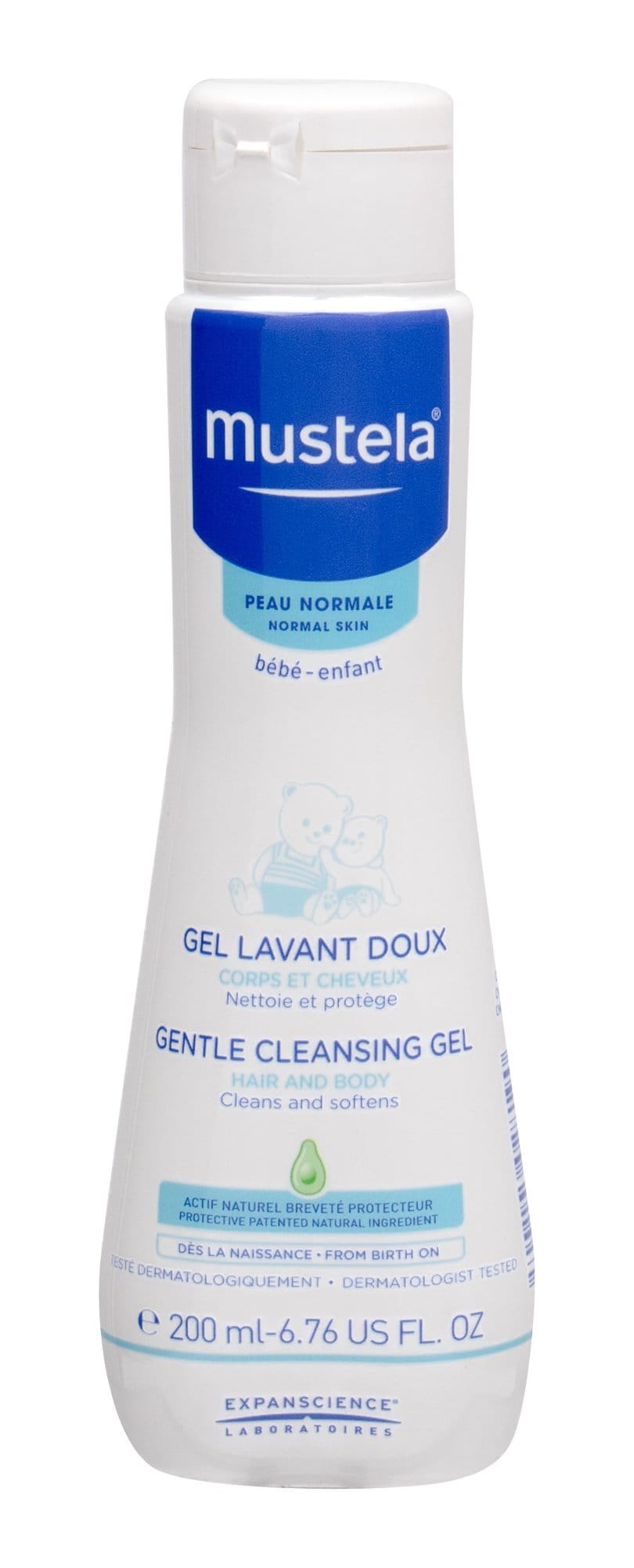Mustela Bébé Gentle Cleansing Gel Hair and Body K Żel pod prysznic 200ml-131187